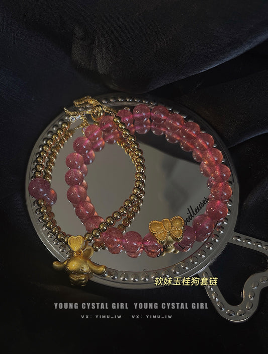【Jewelry】Strawberry crystal